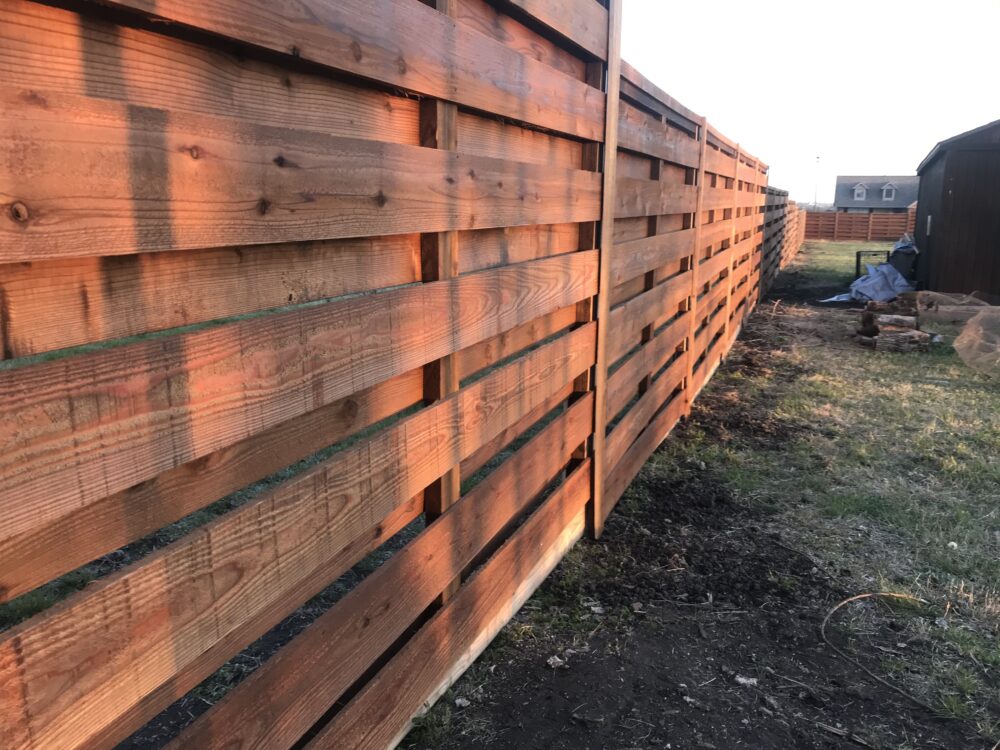 Wood Plank Fence Styles