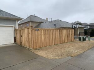 wood fencing