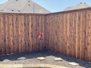 wood fencing