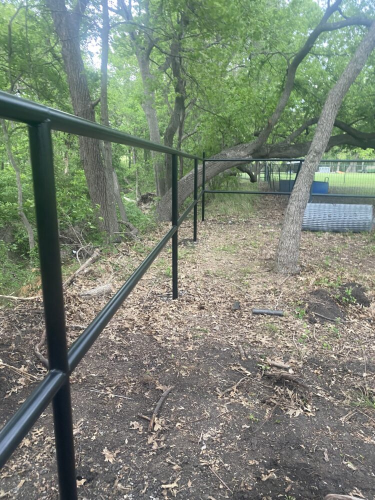 Pipe fences Pipe fences