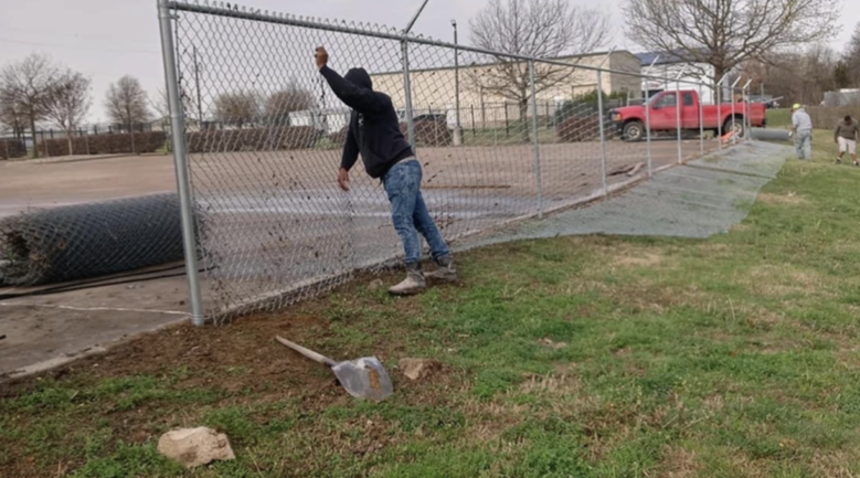 Commercial Chain Link Fence Installation