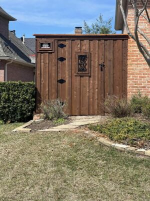 beautiful wood gate