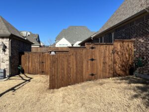 wooden fence