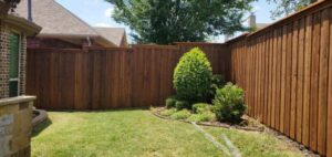 wood fencing