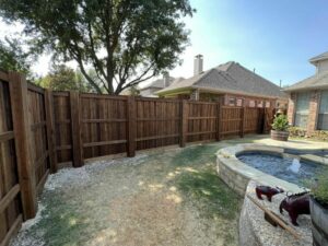 wood fencing