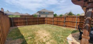 wood fencing