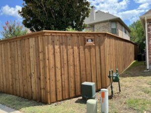 wood fencing