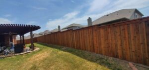 wood fencing