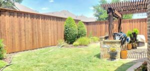 wood fencing