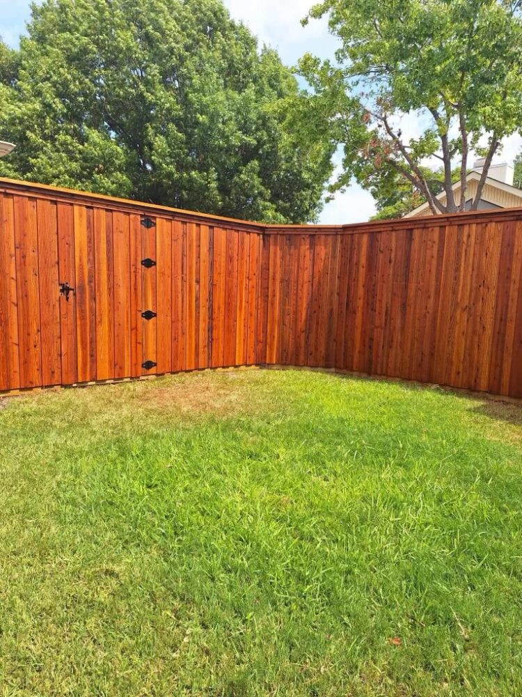 wood fence