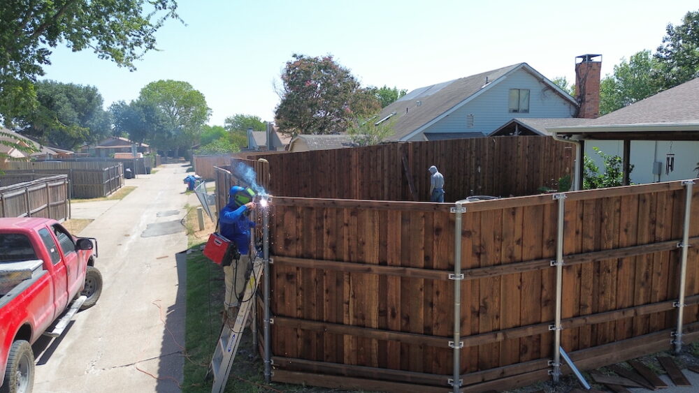 wood fence installation wood fence installation